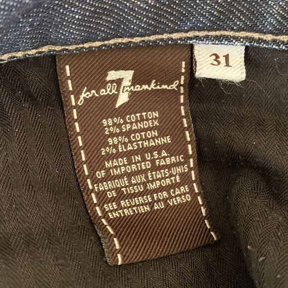 7 For All Mankind Slimmy Straight Leg Jeans - Picture 10 of 13